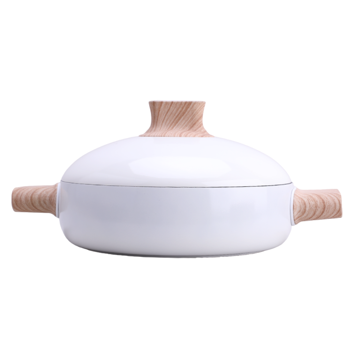 Жаровня Біла перліна 22х6,8 см, 2 л PEPPER