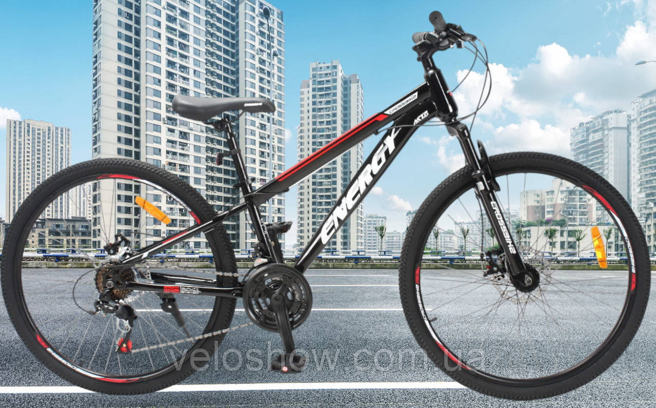 Гірський сталевий 27,5 Energy CrossBike підлітковий велосипед