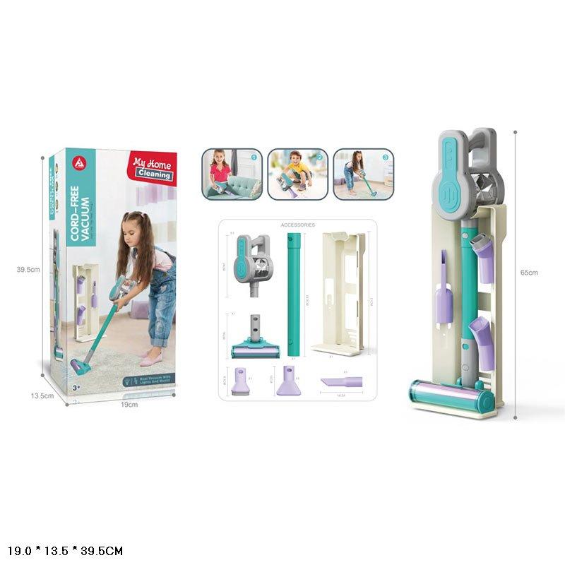 Пилосос арт. HJ615B (30шт/2)  батар. реалістичний разбірний пилосос, є декілька модифікацій сборки короб.