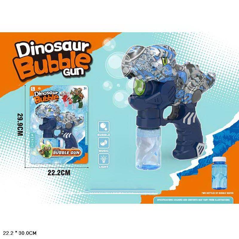 Мильні бульбашки арт. 1014 (64шт/2)  пістолет батар. 29,9*22,2 см на планшетці