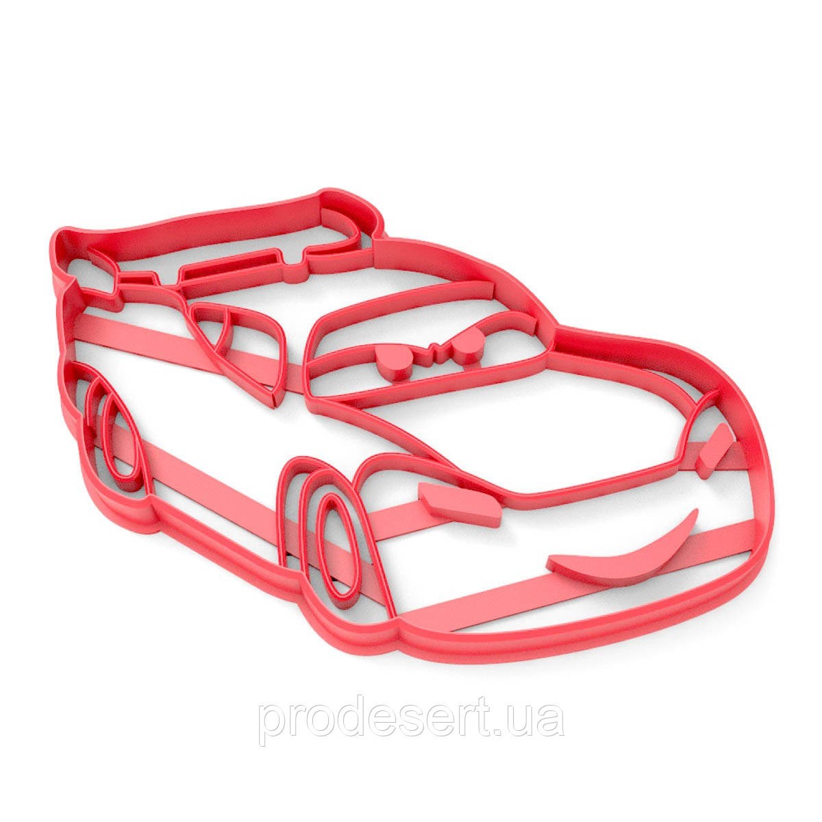 Вирубка для пряників Тачки Маквін 8*12 см (3D)