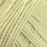 Пряжа Etrofil Jeans/Етрофіл Джинс, блідо-жовтий 007, Etrofil, фото 3