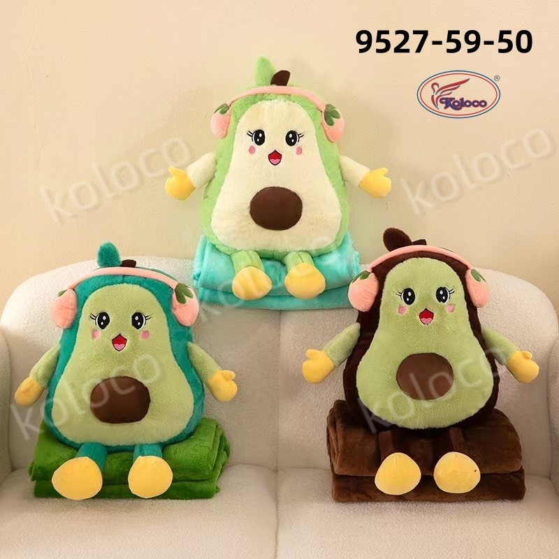 Подушка з пледом 9527-59