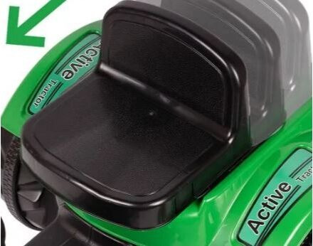 Сидіння XXL універсальне для дитячого трактора пластик MalTec