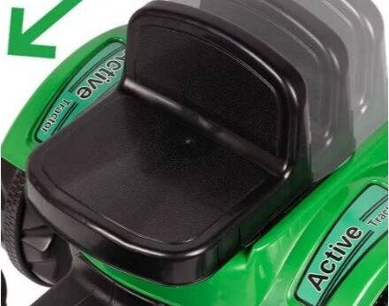 Сидіння XXL універсальне для дитячого трактора пластик MalTec, фото 1