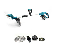 Коса электро для стрижки травы Makita UR2000DWAE (48V, 6AH), Аккумуляторный триммер Макита