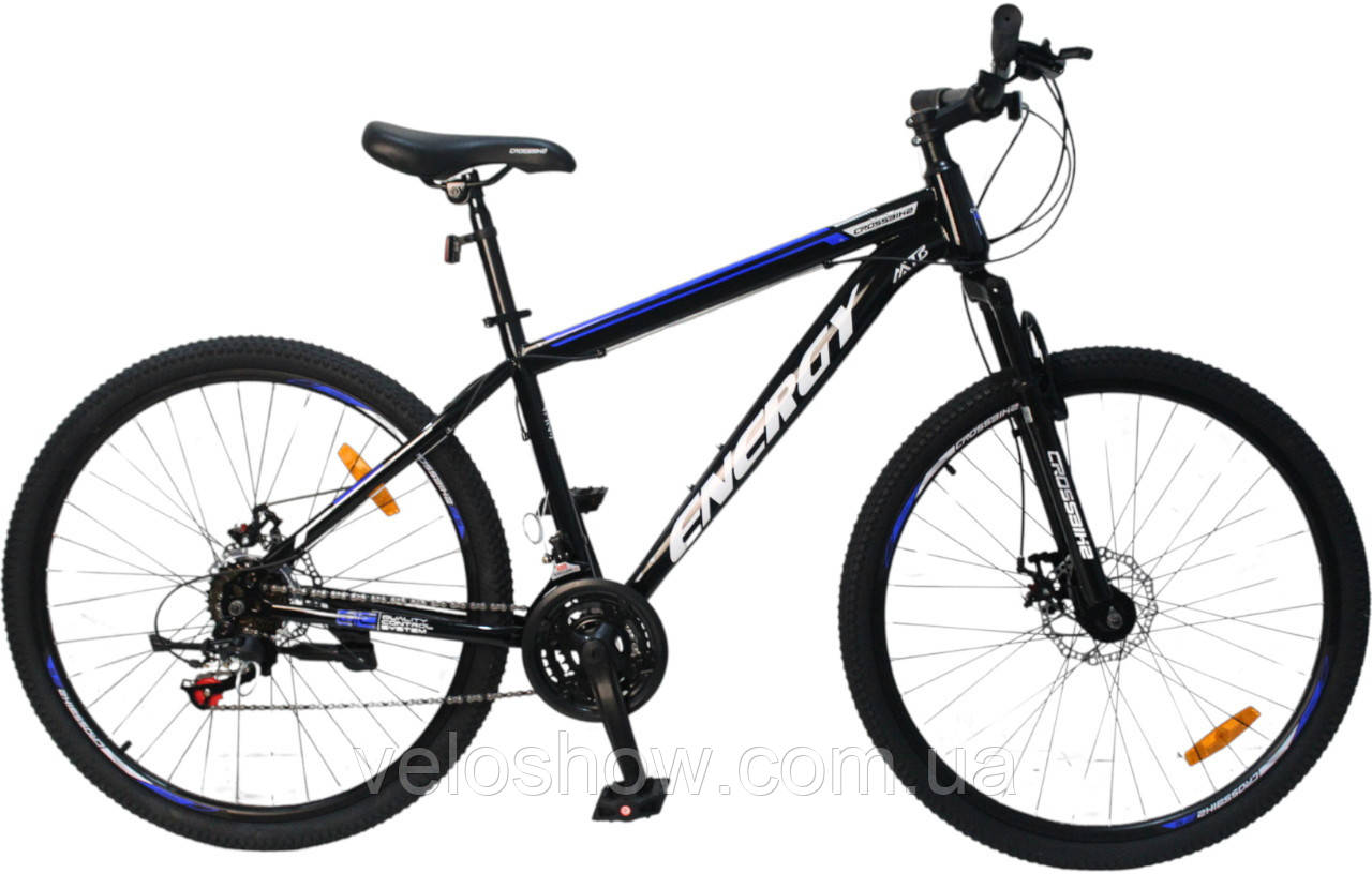Гірський сталевий 27,5 Energy CrossBike підлітковий велосипед