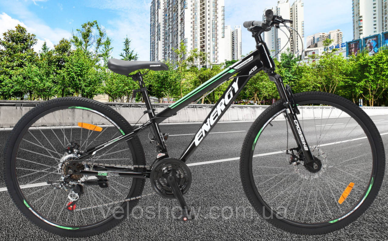 Гірський сталевий 27,5 Energy CrossBike підлітковий велосипед