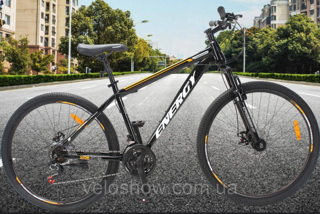 Гірський сталевий 27,5 Energy CrossBike підлітковий велосипед