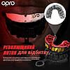 Капа OPRO Gold доросла (вік 11+)  JAWS Black/Red (art.102504011), фото 4