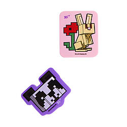 Гумка фігурна Yes Minecraft.Spring 2 диз. мікс