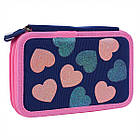 Пенал твердий подвійний Yes Bright Hearts HP-01, фото 2