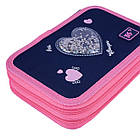 Пенал твердий подвійний Yes Bright Hearts HP-01, фото 3