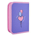 Пенал твердий одинарний з двома клапанами Yes Purr Meow HP-04, фото 2