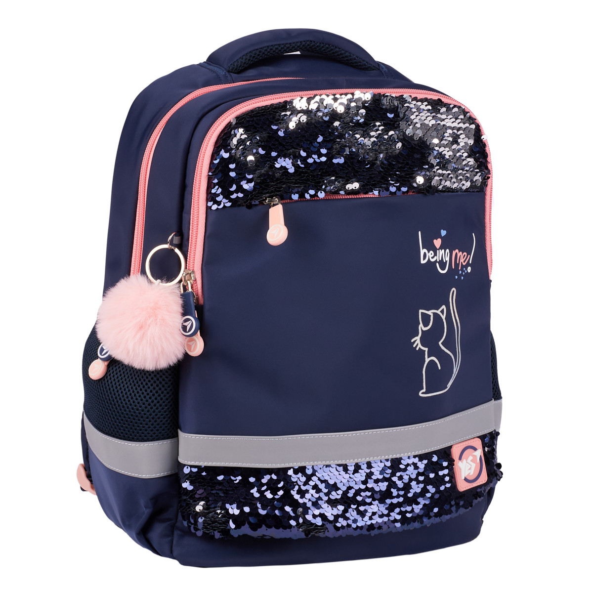 Рюкзак шкільний YES Be Like a Cat S-52 Ergo, фото 1