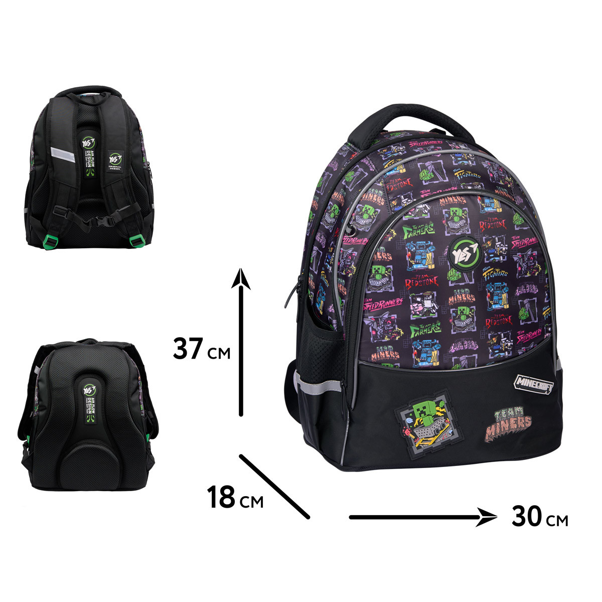 Рюкзак шкільний YES Minecraft Comix TS-52, фото 1