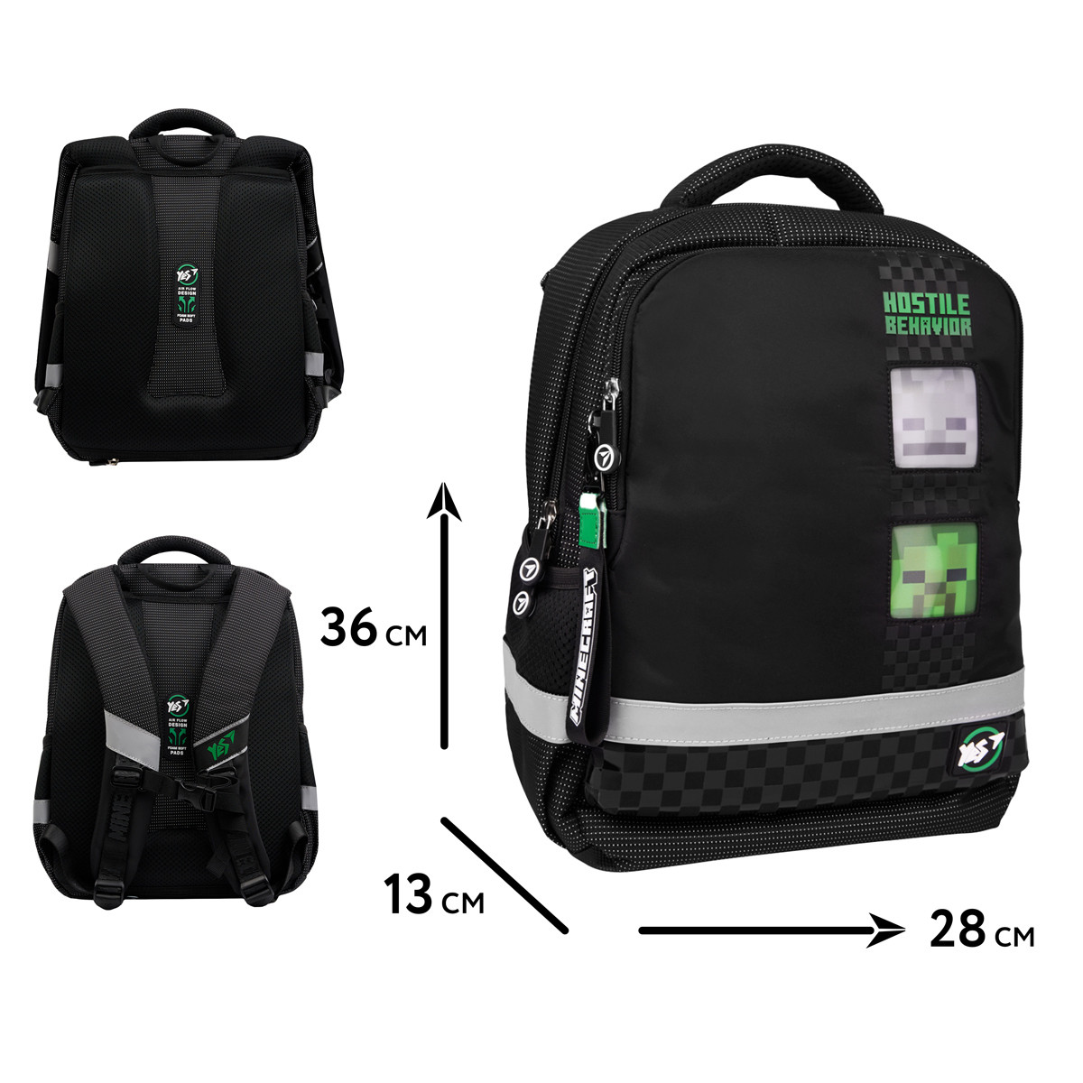 Рюкзак шкільний YES Minecraft Game S-52 Ego, фото 1