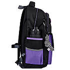 Рюкзак шкільний YES Purple Hearts TS-48, фото 5