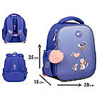 Рюкзак шкільний каркасний YES Purr Meow H-100, фото 2