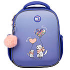 Рюкзак шкільний каркасний YES Purr Meow H-100, фото 3