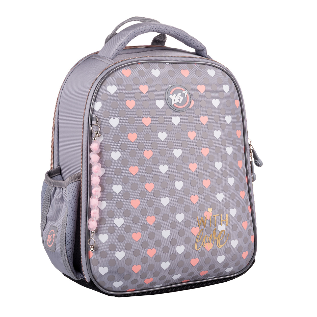 Рюкзак шкільний каркасний YES With Love H-100, фото 1