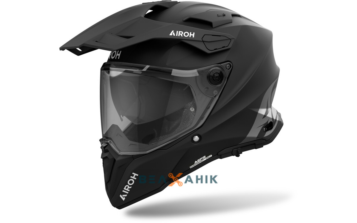 Шолом (кросовий) Airoh COMMANDER 2 COLOR black matt [M], фото 1