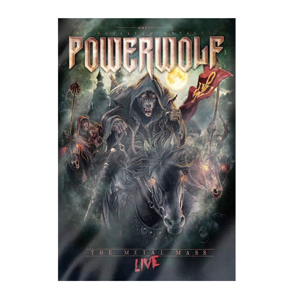 Прапор sfc-073 Powerwolf "The Metal Mass", настінний