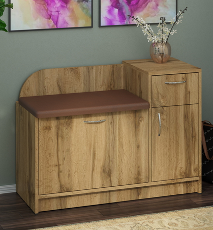 Тумба Б-3 для взуття із сидінням, фото 1