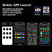 Автомобільний світлодіодний гнучкий екран LED Matrix Panel APP wifi rgb 192х898 мм S, фото 8
