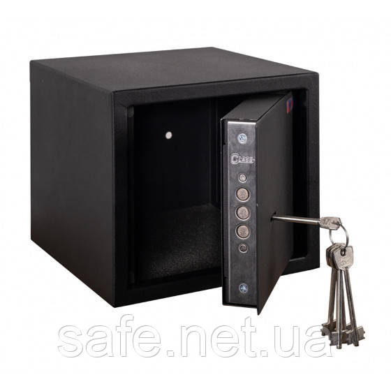 Сейф меблевий Levmetal СГ-190K (ВxШxГ:190x215x215), сейф для дому, сейф для грошей, сейф з ключовим замком