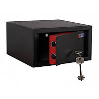 Сейф меблевий Levmetal СГ-115K (ВxШxГ:115x215x215), сейф для дому, сейф для грошей, сейф з ключовим замком