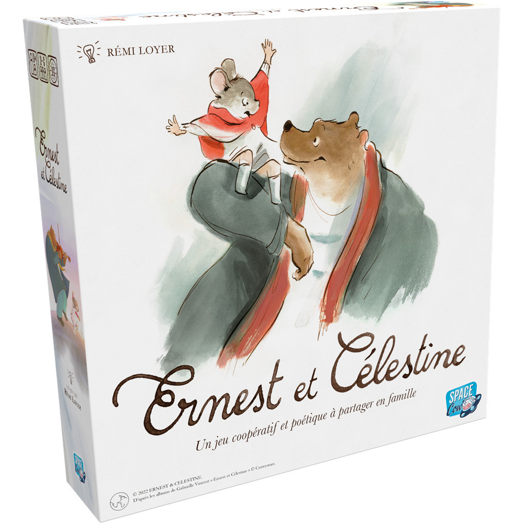 Настільна гра Ернест та Селестина, 5+ (Ernest & Célestine Space Cow)