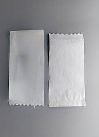 Пакет бумажный "Хот-дог" (Уголок) 10х23см белый (100 шт)