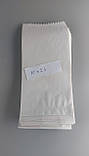 Пакет бумажный "Хот-дог" (Уголок) 10х23см белый (100 шт), фото 4
