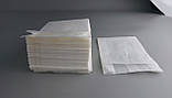 Жиростойкий бумажные пакеты саше 10/4*14 Белый (100 шт), фото 3