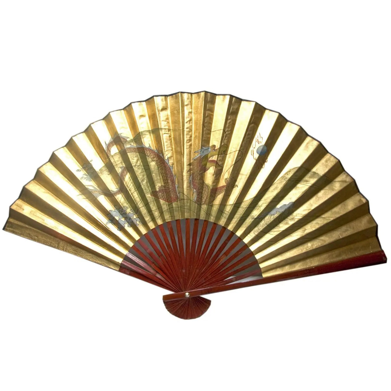 Віяло на стіну Золото розпису, фото 1