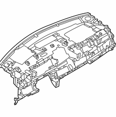 Торпедо основна внутрішня частина Standard Range Nissan Ariya (22-) 68200-5MP0A