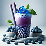 Bubble tea Перлини Чорниці 210 г ТМ Pearl Tea, фото 2