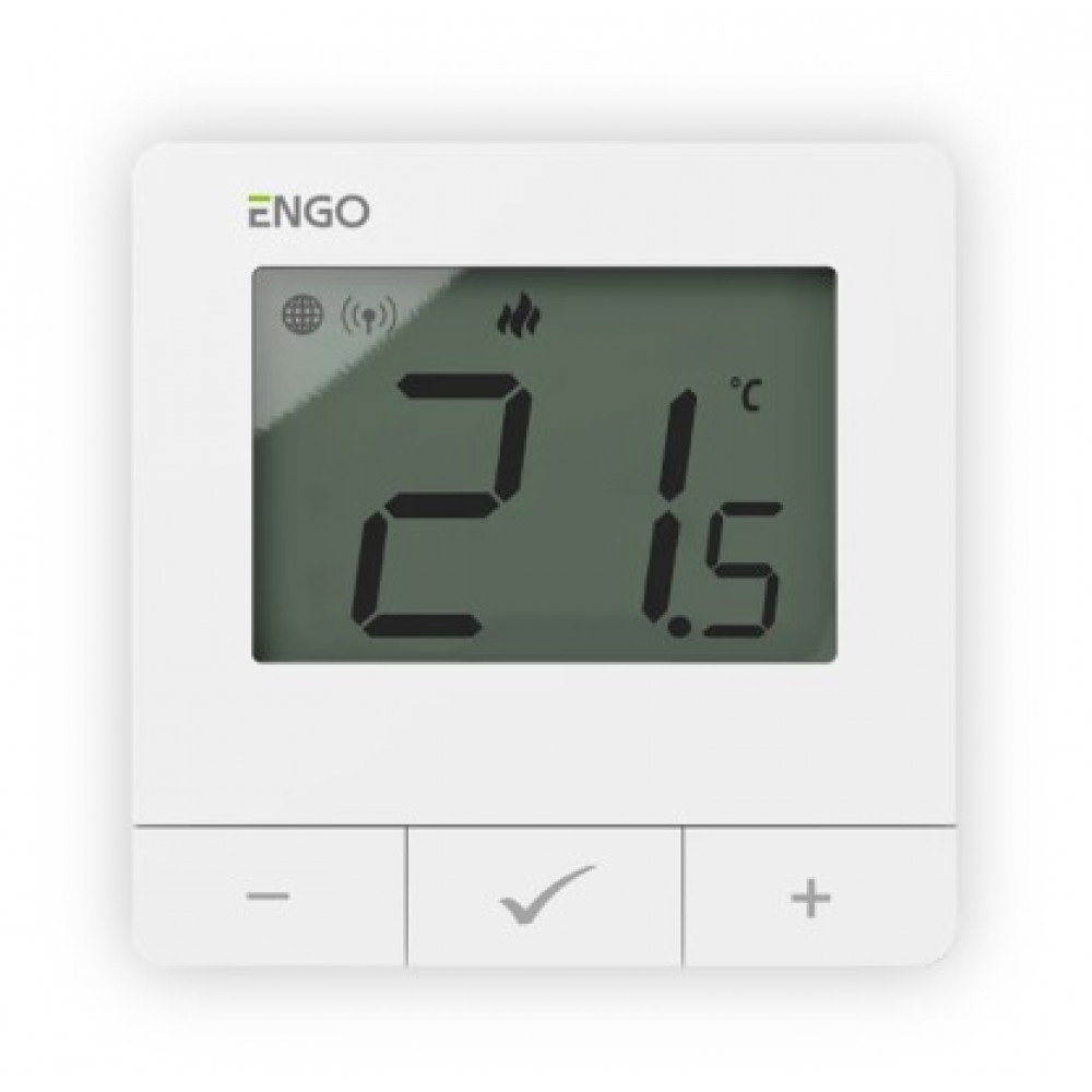 Інтернет терморегулятор Engo E25-230W ZigBee/868 МГц 230 В білий