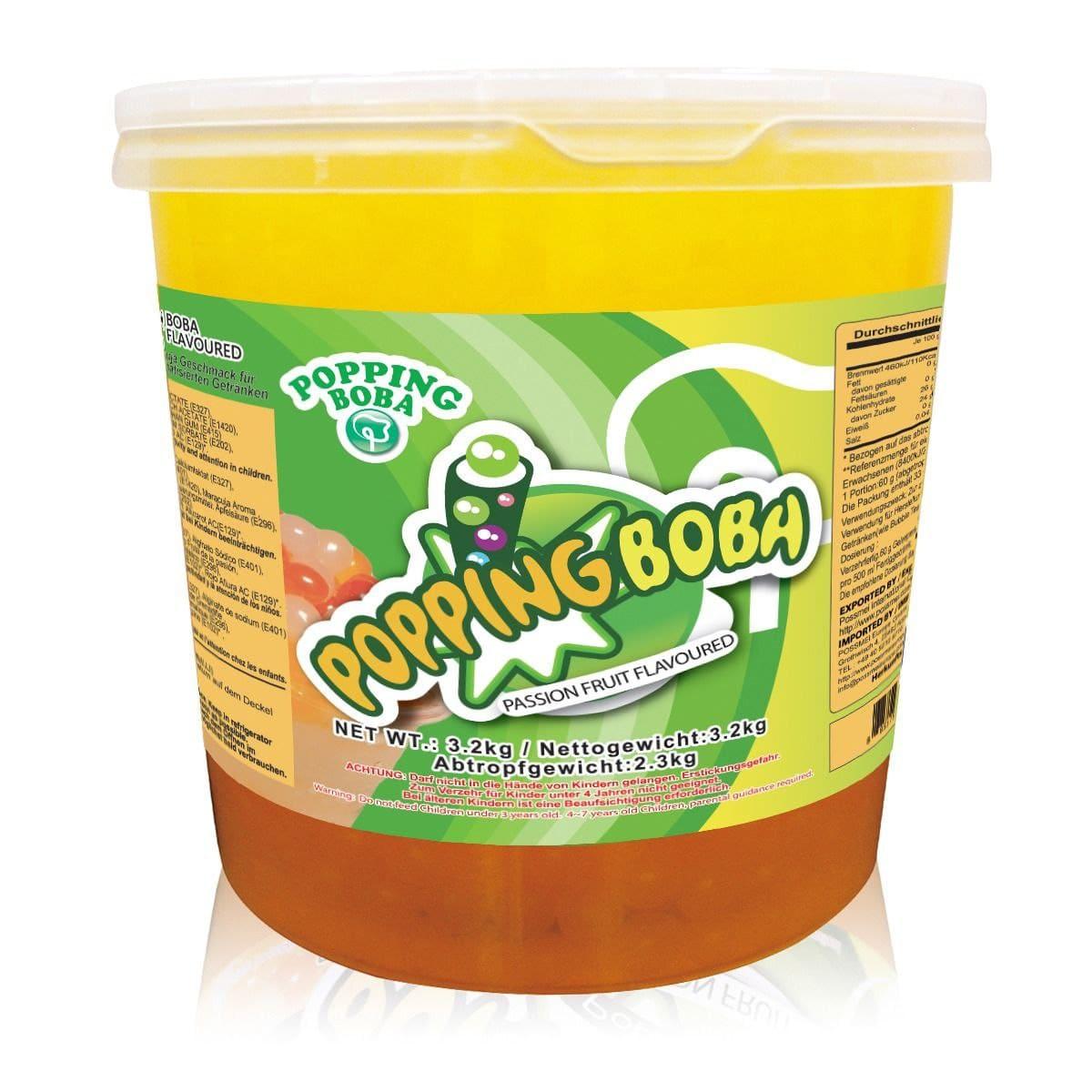 Bubble tea Перлини Маракуя 3.2 кг TM Possmei, фото 1