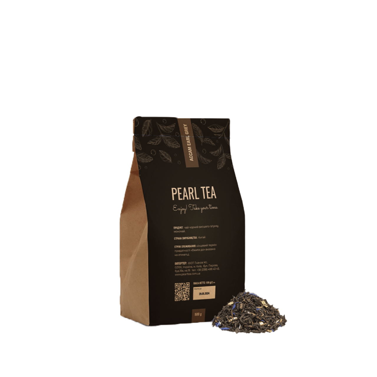 Assam black tea 500 г Pearl Tea, фото 1