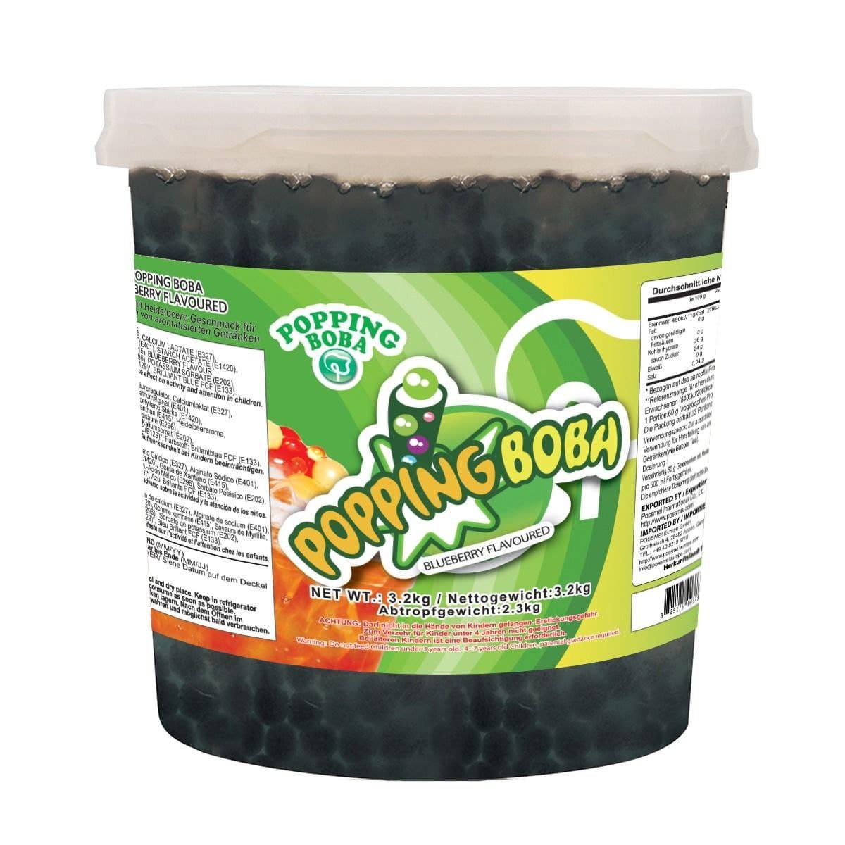 Bubble tea Перлини Чорниця 3.2 кг TM Possmei, фото 1