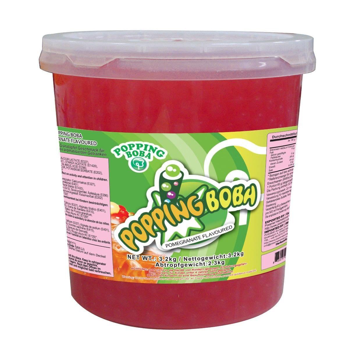 Bubble tea Перлини Гранат 3.2 кг TM Possmei, фото 1