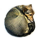 Собака Маня, іграшка-подушка м'яконабивна, 45 см, фото 2