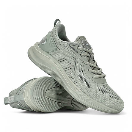 Жіночі кросівки BaaS текстильні (сітка) сіріі літні/весняні, фото 1