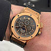 Модний наручний годинник Hublot Skeleton, фото 11