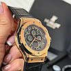 Модний наручний годинник Hublot Skeleton, фото 9