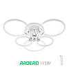 Люстра FELICITY 115Вт AL6136 ARD біла із хромом Ardero 2700К-6500К 12850Lm LED з пультом ДУ 605х560х130мм, фото 9