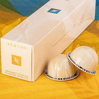 Nespresso Vertuo Coconut Vanilla (Кокосово-ванільний), Швейцарія (10 шт.) 230 мл