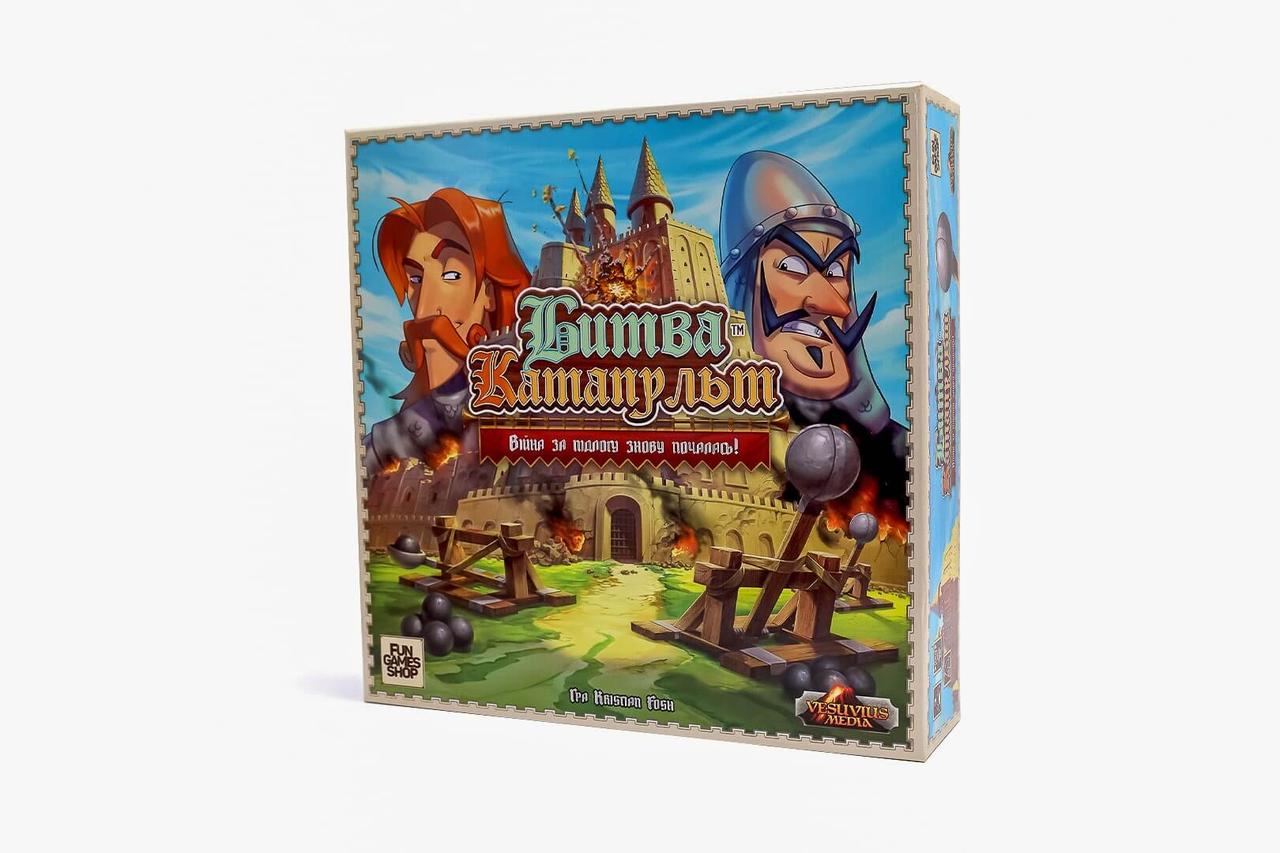 Настільна гра Битва Катапульт, 6+ (Catapult Feud). Fun Games Shop